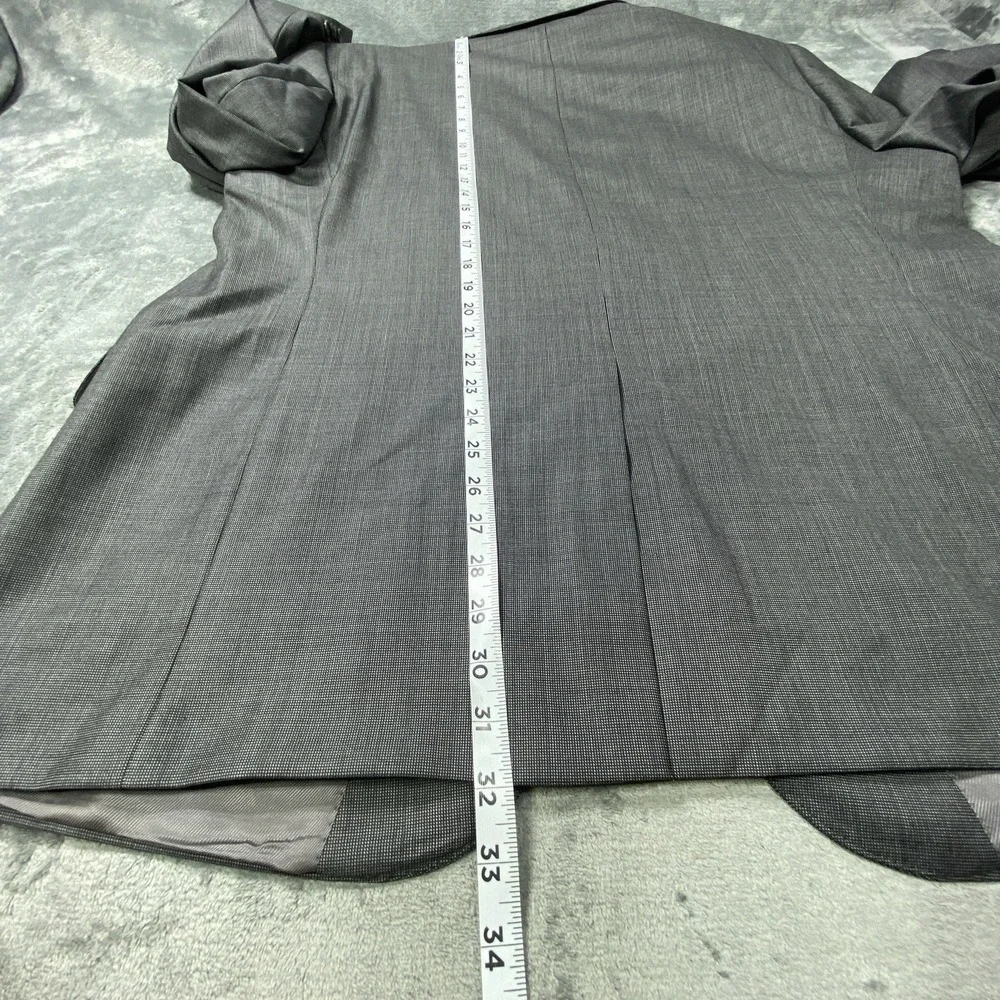 Ing Loro Piana Cremieux Blazer‎ 48R Micro Check 100% Wool Sport Coat Jacket Suit